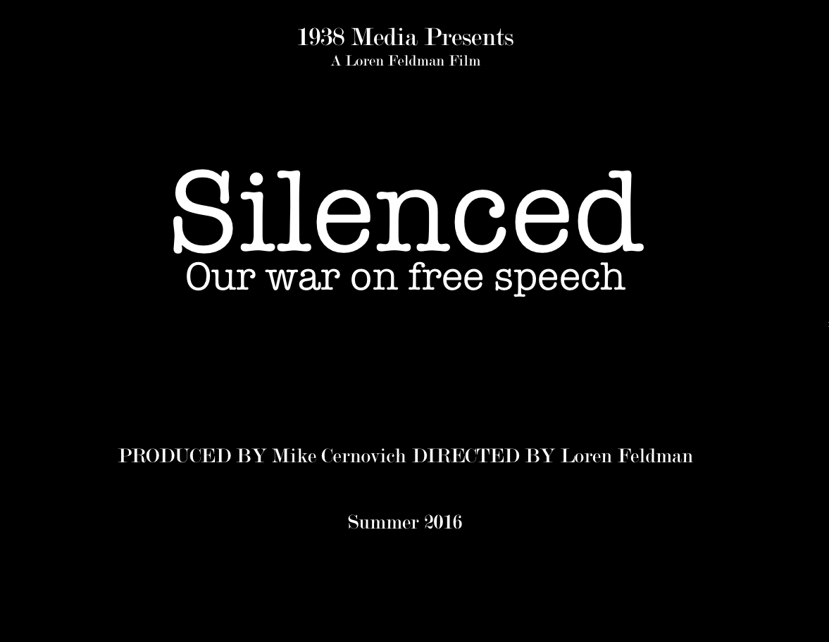 Silenced: Our War on Free Speech film title page