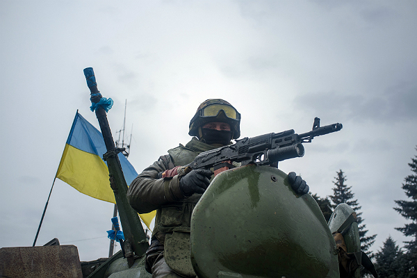 soldier in Ukraine