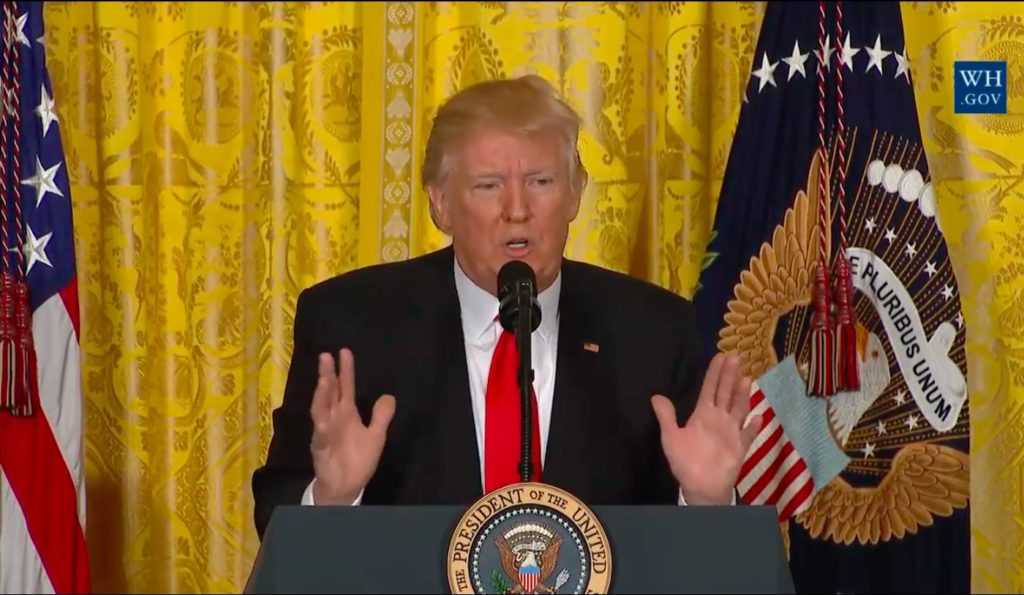 Donald Trump's press conference February 16, 2017