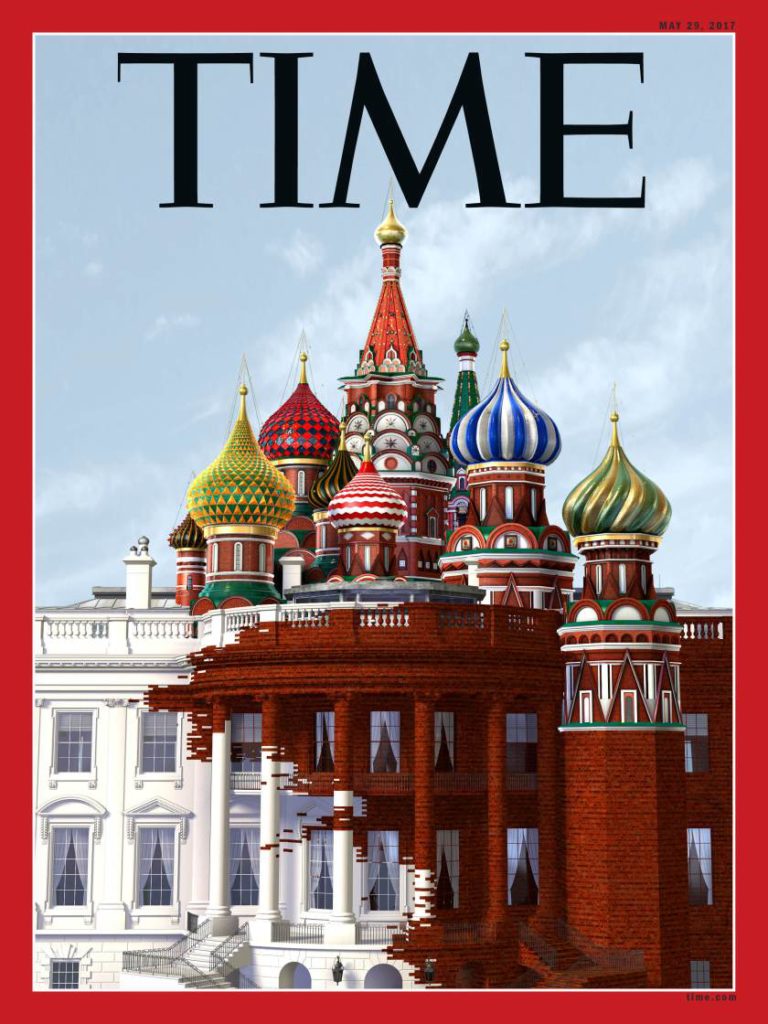 Time Magazine cover Kremlin White House